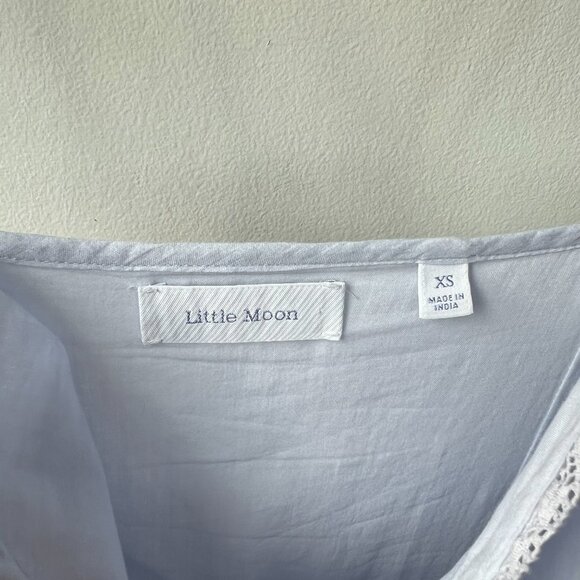 Aritzia Little Moon CORI DRESS Size XS Cruise Blue - Picture 4 of 4